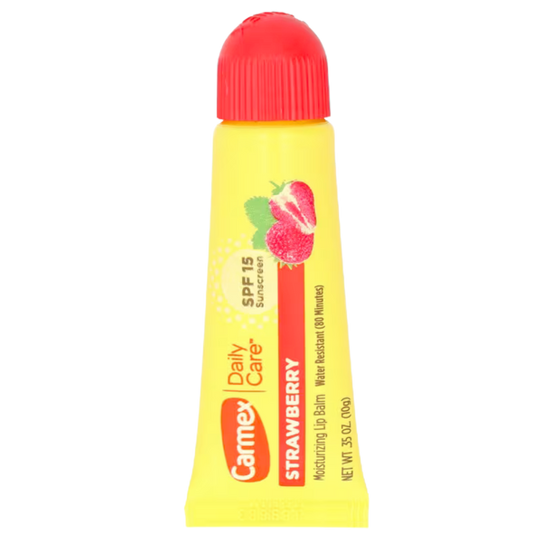 Бальзам для губ Carmex Strawberry, 10г carmex-strawberry-tube фото