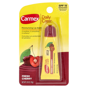Бальзам для губ Carmex Fresh Cherry, 10г carmex-cherry-tube фото