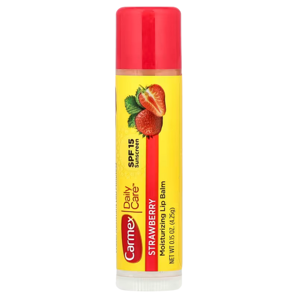 Бальзам для губ Carmex Strawberry, 4,25г carmex-strawberry-stick фото