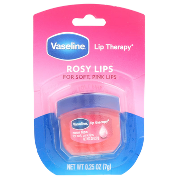 Бальзам для губ Vaseline Lip Therapy Rosy Lips, 7г vaseline-roselip-7g фото