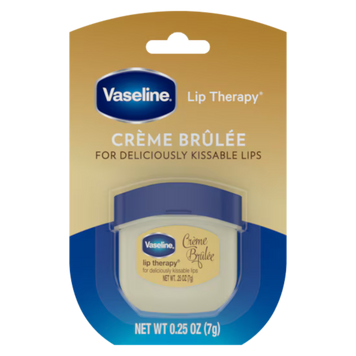 Бальзам для губ Vaseline Lip Therapy Creme Brulee, 7г vaseline-creme-brulee-7g фото