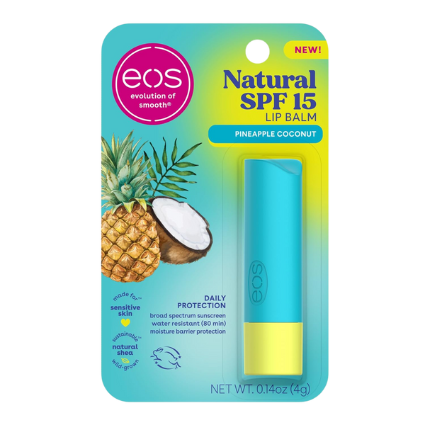 Бальзам для губ EOS Pineapple Coconut SPF 15, 4г eos-pineapple-coconut фото